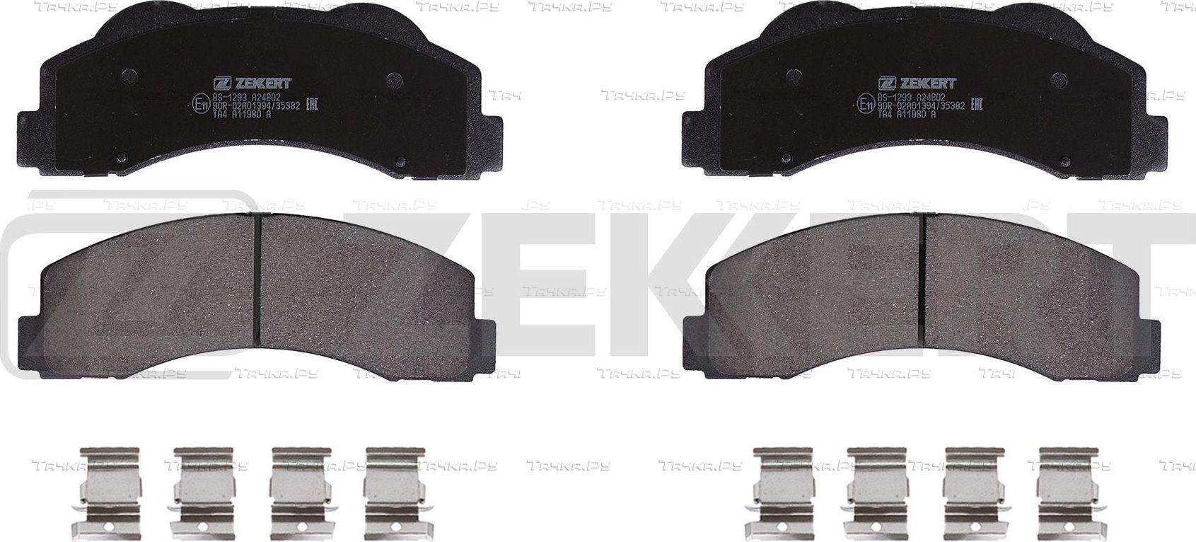 Тормозные колодки Zekkert. Артикул BS-1293