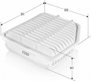 Воздушный фильтр Tecneco Filters. Артикул AR10595PMJ