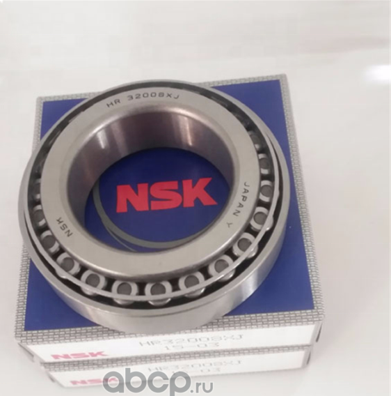 HR32008XJ ПОДШИПНИК ПЕРЕД СТУПИЦЫ НАР 40X68X19 ISUZU BIGHORN UBS69 91H (NSK). Артикул HR32008XJ