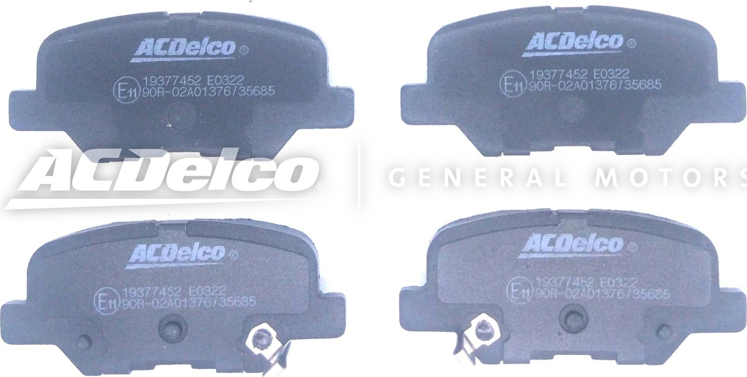 Тормозные колодки ACDelco. Артикул 19377452
