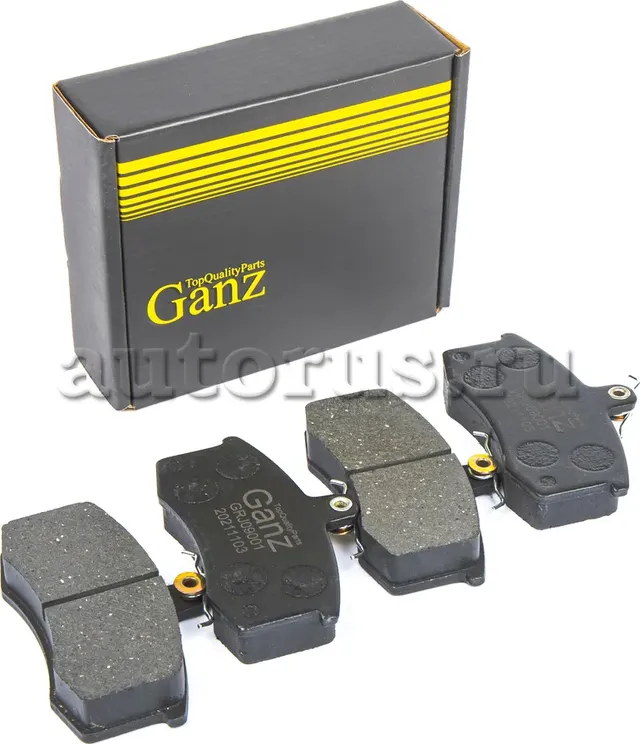 Колодки тормозные дисковые (Ganz). Артикул GRJ09001