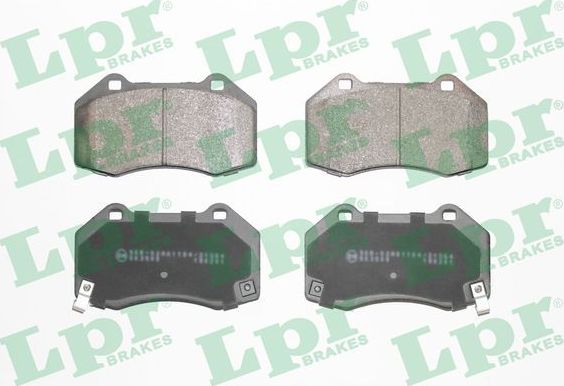 Тормозные колодки LPR передние для Opel Corsa D 2012-2014. Артикул 05P2018