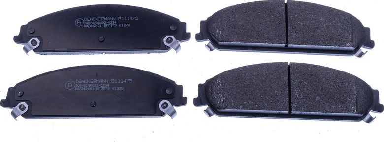 Тормозные колодки Denckermann. Артикул B111475