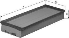 Воздушный фильтр Mahle. Артикул LX 2038