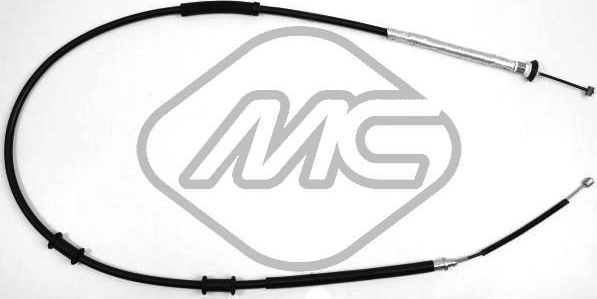 Трос ручника (тросик ручного тормоза) Metalcaucho правый для Fiat 500 II 2009-2026. Артикул 81351