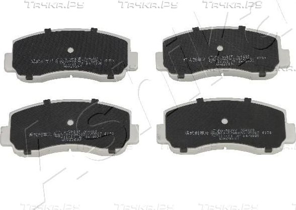 Тормозные колодки ASHIKA передние для Mitsubishi Sapporo I 1978-1984. Артикул 50-05-502