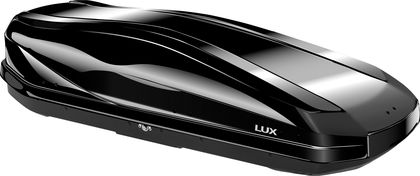 Автомобильный бокс Lux IRBIS 175 черный глянцевый (450 л, 175х85х40 см). Артикул 791019