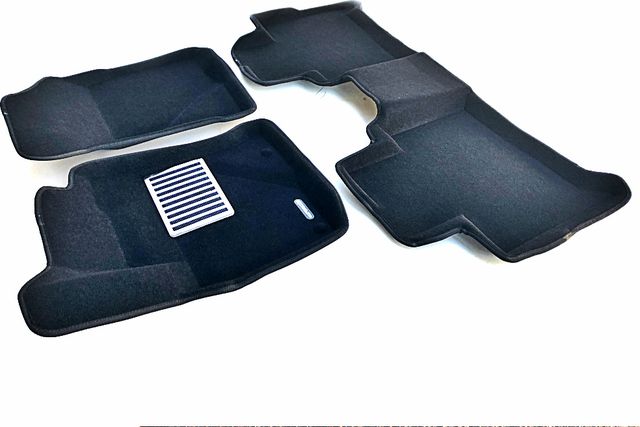 Коврики текстильные Euromat 3D Lux для салона Toyota Fortunner II 2017-2026. Артикул EM3D-005102