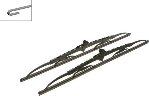 Щетки стеклоочистителя (дворники) Bosch для Mercedes-Benz T2 I 1968-1974. Артикул 3 397 118 560