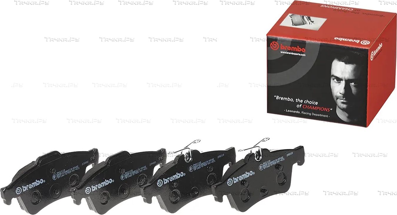 Тормозные колодки Brembo PRIME LINE. Артикул P 61 110