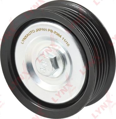 Направляющий (ведущий) ролик приводного поликлинового ремня LYNXauto. Артикул PB-7064