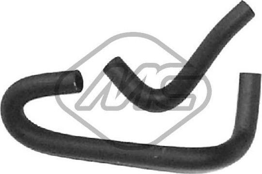 Патрубок радиатора (системы охлаждения) Metalcaucho. Артикул 08381