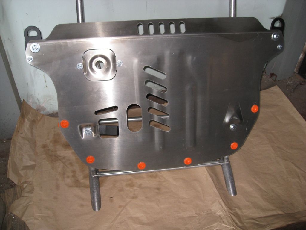 Защита алюминиевая Alfeco для картера и КПП Honda Civic VIII седан 2006-2011. Артикул ALF.09.04al