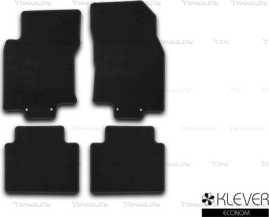 Коврики Klever Econom для салона Nissan X-Trail T32 2014-2026. Артикул KVR01365401200k