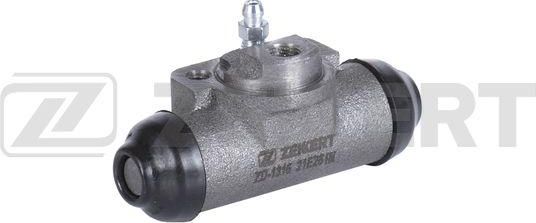 Тормозной цилиндр Zekkert (Чугун). Артикул ZD-1316