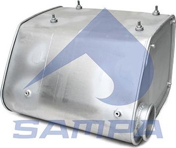 Глушитель (задняя часть) Sampa для MAN F2000 1994-2000. Артикул 021.210
