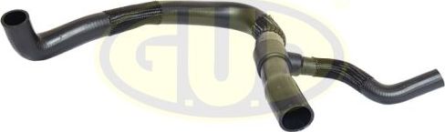 Патрубок радиатора (системы охлаждения) G.U.D. верхний для Volkswagen Transporter T4 1990-2003. Артикул GSH028002