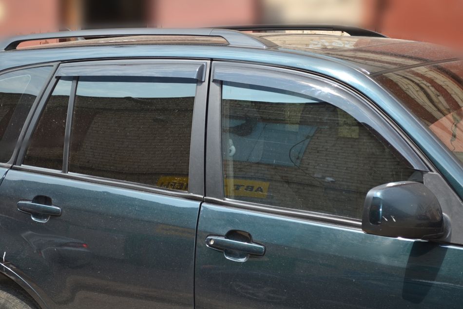 Дефлекторы Cobra Tuning для окон Chery Tiggo T11 2005-2013. Артикул C20505