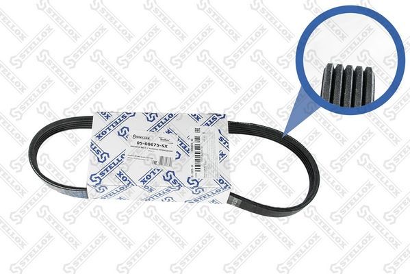 Приводной ремень поликлиновой Stellox. Артикул 05-00675-SX