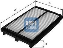Воздушный фильтр UFI. Артикул 30.223.00