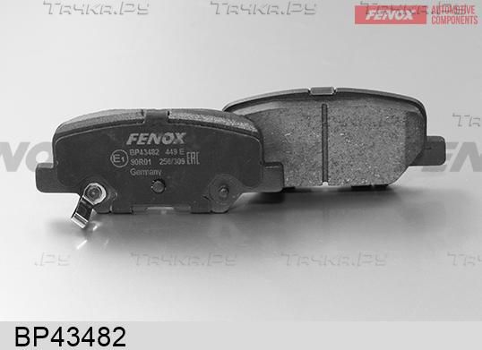 Тормозные колодки Fenox задние для Mitsubishi Pajero IV 2006-2026. Артикул BP43482