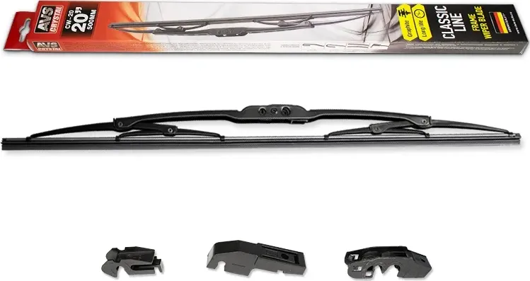 Каркасная щетка стеклоочистителя AVS Classic line CW-20 (50см) AVS. Артикул A78313S