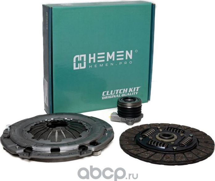 Комплект сцепления с выжимным подшипником Chevrolet Lacetti, Daewoo Nubira 1.4-1 (Hemen). Артикул HCK021