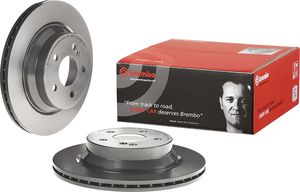 Тормозной диск Brembo UV Coated задний для Mercedes-Benz E-Класс IV (W212, S212, C207) 2009-2016. Артикул 09.A358.11