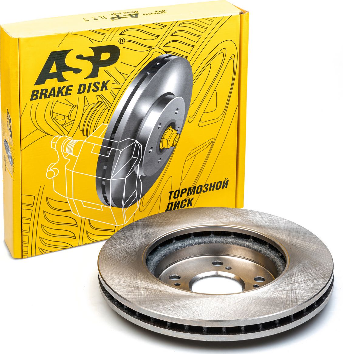 Тормозной диск (ASP). Артикул 300238