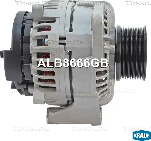 Генератор cо шкивом 8 ручьев Krauf. Артикул ALB8666GB