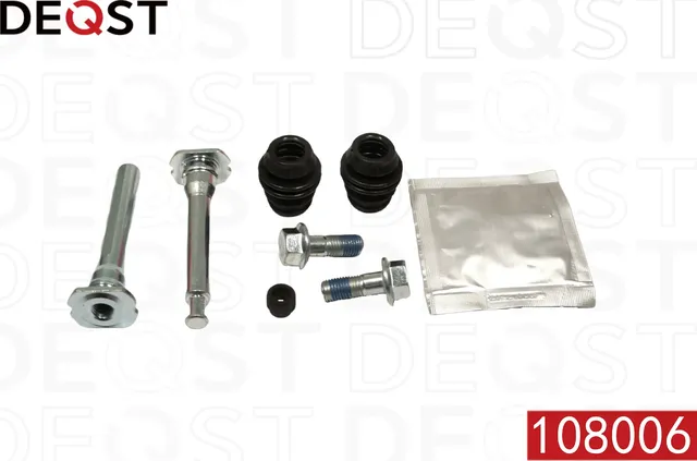 Комплект направляющих тормозного суппорта переднего (направляющая O 9,8mm, суппо (Deqst). Артикул 108006