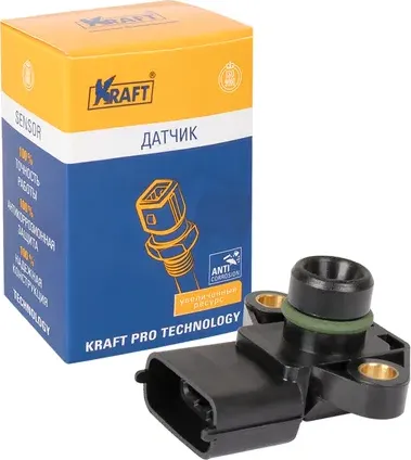 Датчик HYUN/KIA SANTA FE/SORENTO 00- абсолют. давления (Kraft). Артикул KT500813