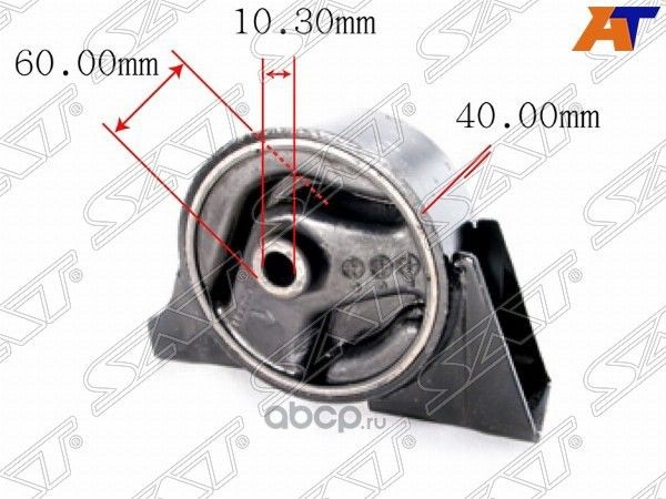 ПОДУШКА ДВИГАТЕЛЯ RR NISSAN ALMERABLUEBIRD SYLPHY (SAT). Артикул ST113204M400