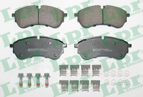 Тормозные колодки LPR. Артикул 05P2066K