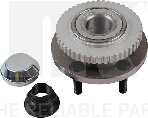 Ступица колеса с интегрированным подшипником NK передняя для Volvo S90 I 1997-1998. Артикул 754813