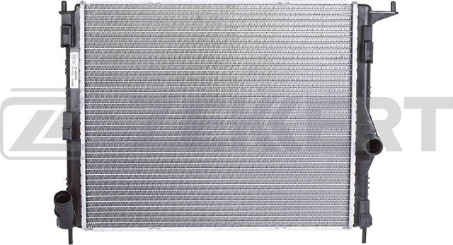 Радиатор охлаждения двигателя Zekkert для Renault Logan I 2008-2015. Артикул MK-1050