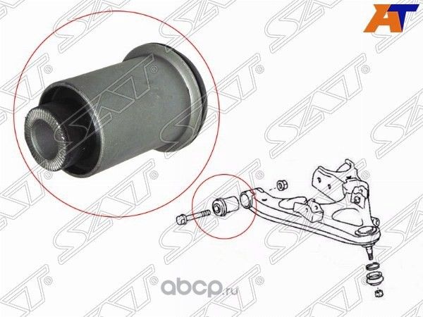 Сайлентблок FR  переднего нижнего рычага Land Crui (SAT). Артикул ST4865460020