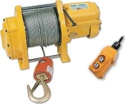 Лебёдка электрическая COMEUP грузоподъемная (Таль) с длинным барабаном 220В CWL-200L. Артикул 372882