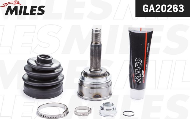 Шрус наружный (граната) Miles для Mitsubishi Lancer VI 1992-1996. Артикул GA20263