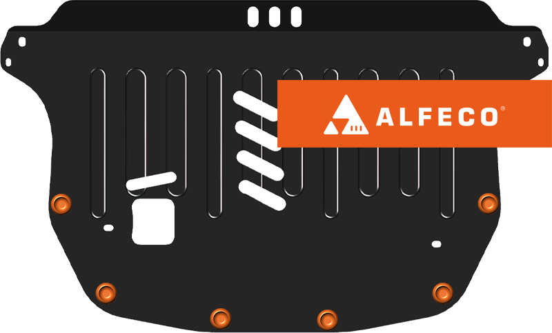 Защита Alfeco для картера и КПП Honda Civic VIII седан 2006-2011. Артикул ALF.09.04