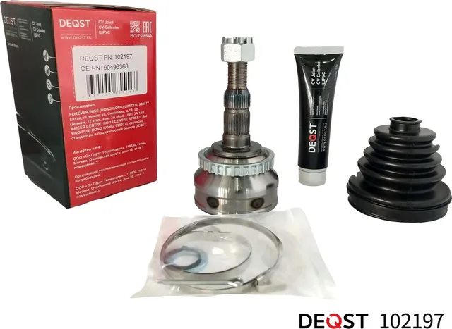 ШРУС OPEL ASTRA/VECTRA/ZAFIRA 1.8-2.5 95-05 нар.(ABS) (Deqst). Артикул 102197