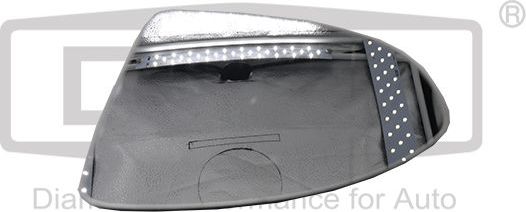 Зеркальное стекло бокового зеркала DPA. Артикул 88571276302