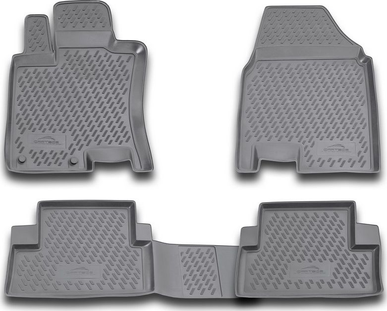 Коврики Element для салона Nissan Qashqai I 2007-2013 СЕРЫЕ. Артикул CARNIS00021g