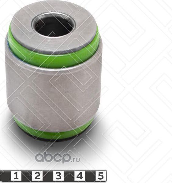 Сайлентблок верхнего поперечного рычага задней подвески и ступицы запрессованный (Полиуретан). Артикул 26062121