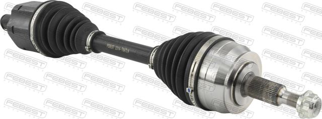 Полуось (привод в сборе, приводной вал) Febest передняя левая для Volkswagen Multivan T6 2016-2026. Артикул 2314-T6ATLH