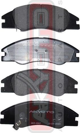 Тормозные колодки Akyoto Packing AKYOTO. Артикул AKD-0060