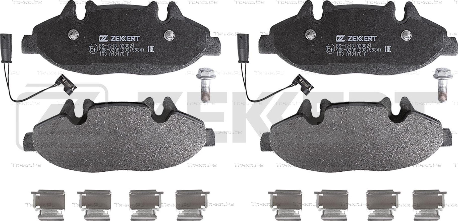 Тормозные колодки Zekkert. Артикул BS-1213