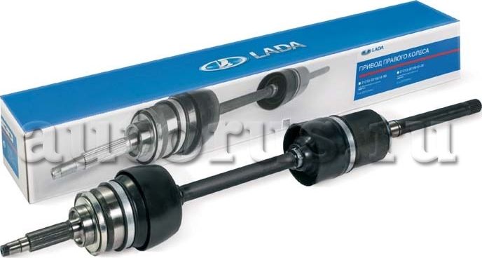 Полуось (привод в сборе, приводной вал) Lada. Артикул 21080221501000