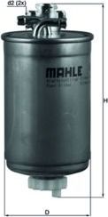 Топливный фильтр Mahle. Артикул KL 180