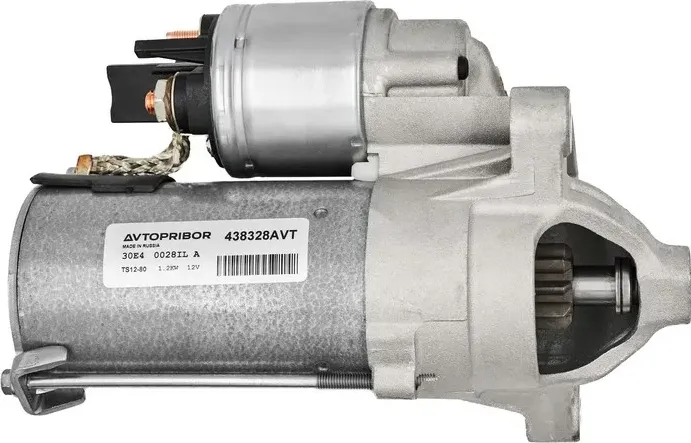 Стартер ВАЗ LADA Largus, RENAULT Logan K4M 1.6i (редукторный) (Автоприбор). Артикул 438328AVT